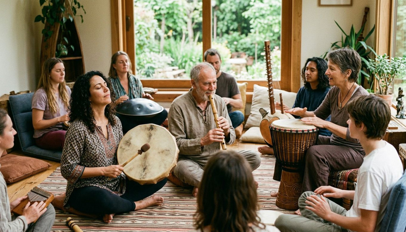 Comment les instruments traditionnels favorisent-ils le bien-être ?